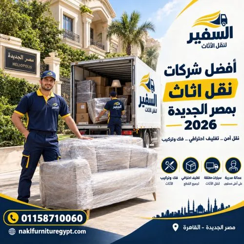 أفضل شركات نقل اثاث بمصر الجديدة 2026
